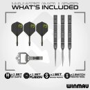 3er Set Steeldarts Winmau MvG Signature Edition Switch Point