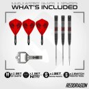 3er Set Steeldarts Red Dragon Jonny Clayton Hiraeth Switch Point 22 g