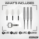 3er Set Steeldarts Red Dragon Luke Humphries TX1 Pioneer Switch Point