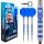 3er Set Steeldarts Red Dragon Gerwyn Price Blue Original Switch Point