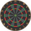 Dartboard Bulls Advantage Black Edition