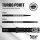 3x Shot Turbo Points Goth Black 30mm