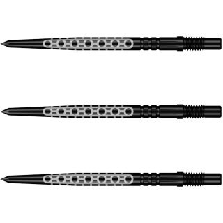 3x Shot Turbo Points Goth Black 40mm