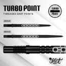 3x Shot Turbo Points Goth Black 40mm