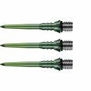 3x Mission Titan Pro Conversion Steel Dart Points - Grooved - Gradient Green 26mm X2623