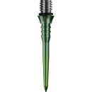 3x Mission Titan Pro Conversion Steel Dart Points - Grooved - Gradient Green 26mm X2623