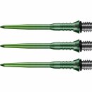 3x Mission Titan Pro Conversion Steel Dart Points - Grooved - Gradient Green 34mm X2625