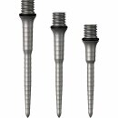 3x Mission Titan Ripple Conversion Steel Dart Points Silver 34mm