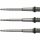 3x Mission Titan Ripple Conversion Steel Dart Points Silver 34mm