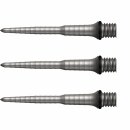 3x Mission Titan Ripple Conversion Steel Dart Points Silver 30mm