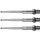3x Mission Titan Pro Conversion Steel Dart Points - Grooved - Silver 34 mm X2573