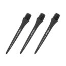 6x L-Style Hardlip Conversion Steel Dart Points Black 30mm