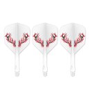 Caliburn SUP Moulded Shaft and Flight No.6 Rynit - White