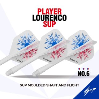 Caliburn SUP Moulded Shaft and Flight No.6 Player Lourenco