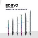 3x Caliburn Spitzen EZ-EVO Helix Groove Silver - No Lip - 36 mm EVO323