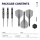 3er Set Steeldarts Caliburn Players Obsidian Naikun