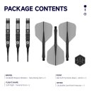 3er Set Softdarts Caliburn Players Obsidian Barry Wong 90% 21g