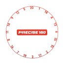 Precise180 Zahlenring Onepiece Inferno Red