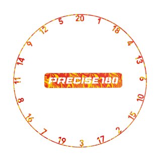 Precise180 Zahlenring Onepiece Element Fire