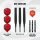 3er Set Softdarts Shot ZEN Torpedo 20g