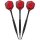 3er Set Softdarts Shot ZEN Missile 20g