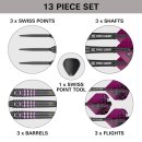 Target Luke Littler The Nuke Fallout SP Steeldarts 3er Set
