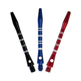 Dartschaft Karella Alu Stripe Shaft Medium rot