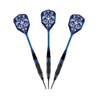 3er Set Softdarts Harrows Pirate 18 g blau