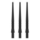 3x Red Dragon Dart Points Raptor GT Black 32mm X0489
