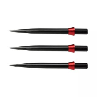 3x Red Dragon Dart Points Trident Black/Red 32mm X0395