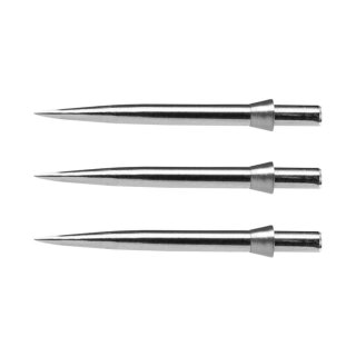 3x Red Dragon Dart Points Trident Silver 32mm X0364