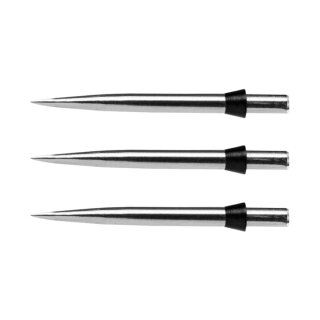 3x Red Dragon Dart Points Trident Silver/Black X0366