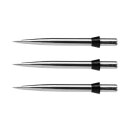 3x Red Dragon Dart Points Trident Silver/Black X0366