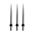 3x Red Dragon Dart Points Trident Silver/Black X0366