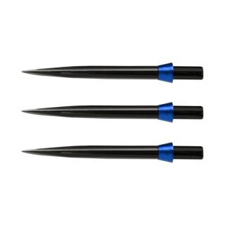 3x Red Dragon Dart Points Trident Black/Blue 32mm X0393