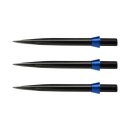 3x Red Dragon Dart Points Trident Black/Blue 32mm X0393