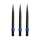 3x Red Dragon Dart Points Trident Black/Blue 32mm X0393