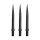 3x Red Dragon Dart Points Trident Black/Black 32mm X0396