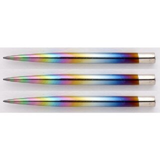 3x Winmau Dart Steelpoints Rainbow 8378