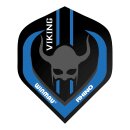 Dart Flights Winmau Rhino Players Black &amp; Blue Viking...