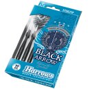 3er Set Steeldarts Harrows Black Arrow 22 g