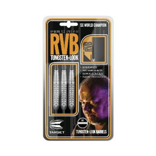 3er Set Steeldarts Target Raymond Van Barneveld Tungsten Look 21 g