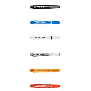 Dartschaft Target Pro Grip Spin Medium Rot