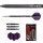 3er Set Steeldarts Red Dragon Razor Edge Black 22 g