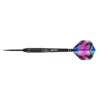 3er Set Steeldarts Red Dragon Snakebite 3 Black 22 g