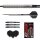3er Set Steeldarts Red Dragon Rebel 23 g