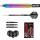 3er Set Steeldarts Red Dragon Razor Edge Spectron 26g