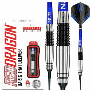 3er Set Softdarts Red Dragon Cyclone 20 g (18 g Barrelweight)