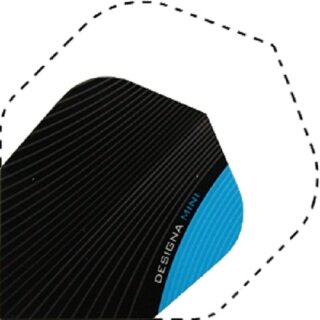Dart Flights Strong Dart Power Designa Infusion Mini Flights blau