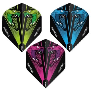 Dart Flights Red Dragon Snakebite PW transparent